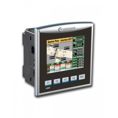 V350-35-R34 Контроллер Vision экран 3.5 дюйма, вх./вых: 20DI, 2AI/DI, 12RO Unitronics