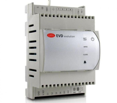 EVD0000T50 Драйвер CAREL EVD Evolution для 2-х клапанов EEV, RS485/ModBus протокол